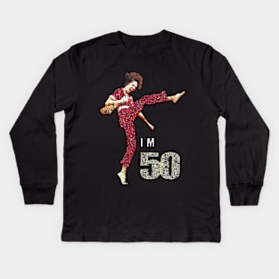 Sally O'Mally I am 50 Kids Long Sleeve T-Shirt